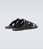 Manolo Blahnik Marvin leather sandals