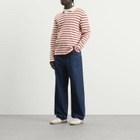 Jil Sander Men's Mid Blue Denim Jeans in Medium Denim