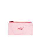 HAY Candy Mono Wash Bag - Flat Set of 3 in Light Pink 