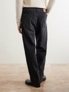 Barena - Straight-Leg Cotton Chinos - Black