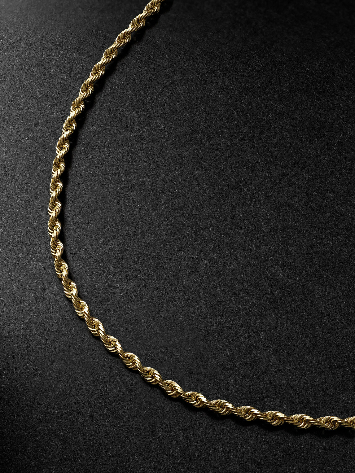 Greg Yuna - 14-Karat Gold Rope Chain Necklace