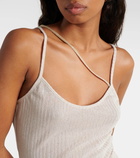 Missoni Knitted cotton-blend tank top