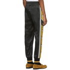 Dolce and Gabbana Black and Gold Crowns Lounge Pants