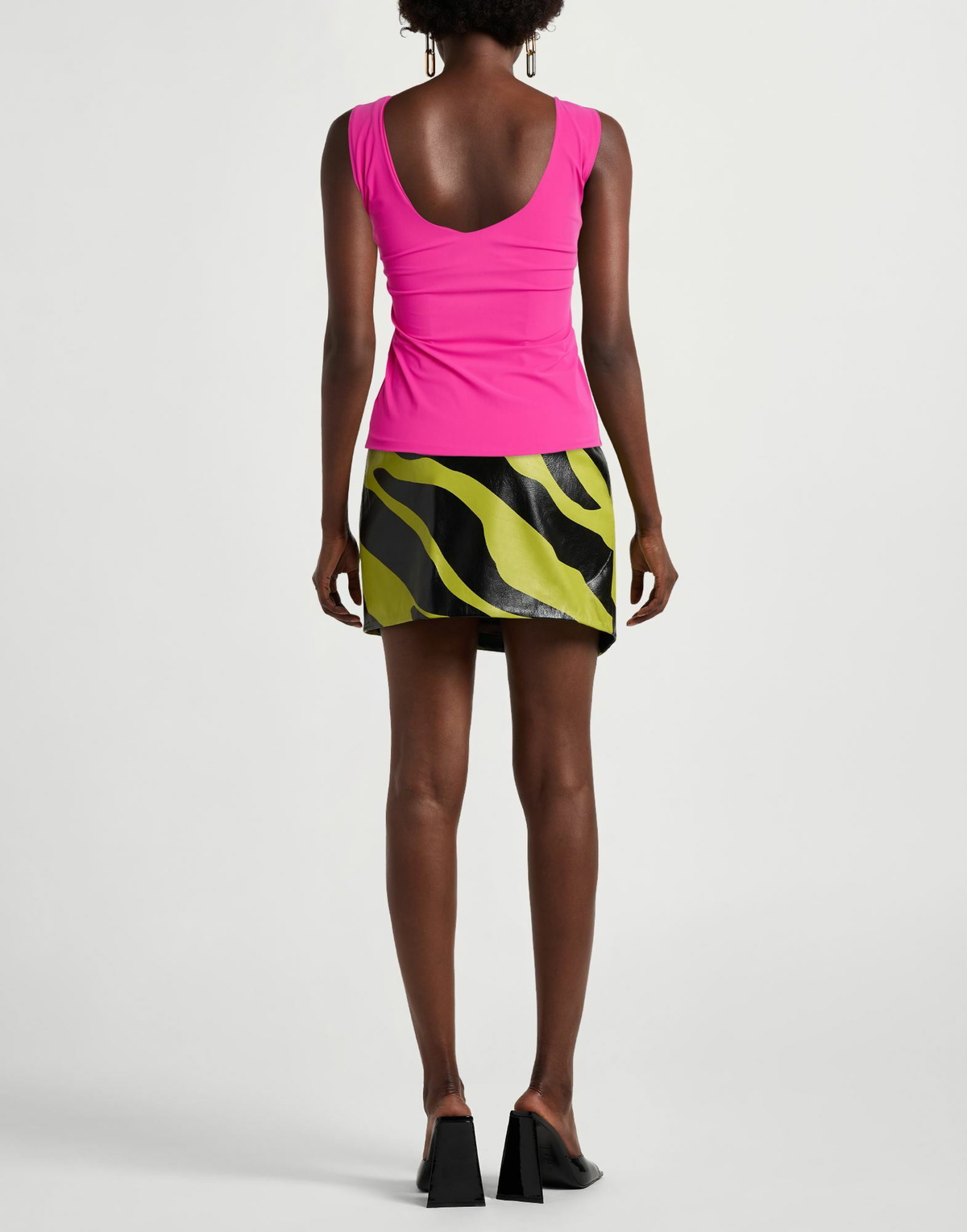 Chiara Boni La Petite Robe Womens Top Fuchsia