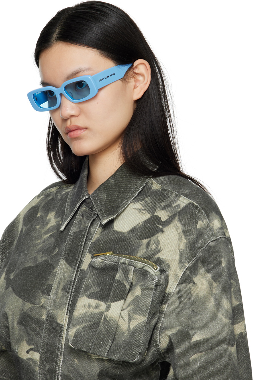 BONNIE CLYDE Blue Show & Tell Sunglasses Bonnie Clyde