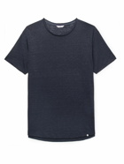 Orlebar Brown - OB-T Slim-Fit Slub Linen-Jersey T-Shirt - Blue