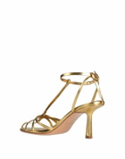 Studio Amelia Womens Sandals in Gold