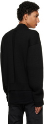 Rick Owens Black Tower Tommy Reversible Sweater