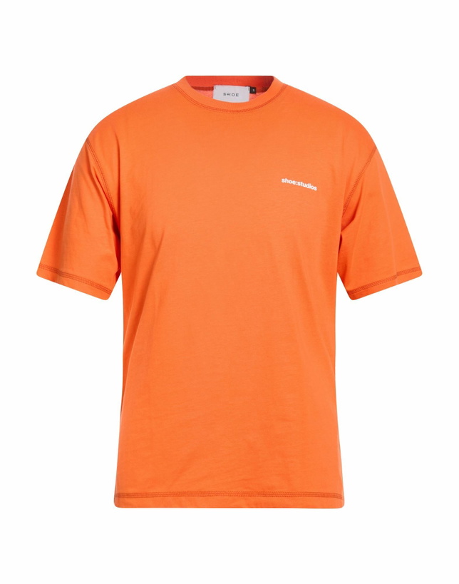 Photo: Shoe Mens T-shirt in Orange