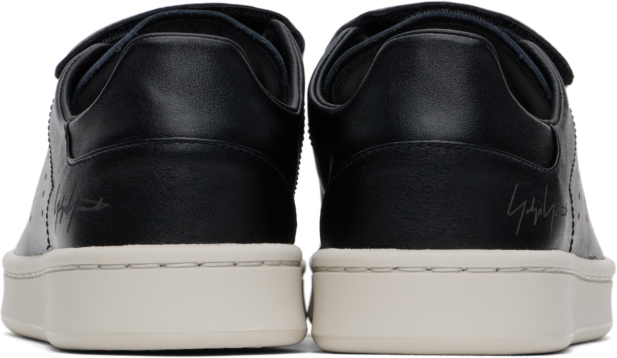 Y-3 Black Stan Smith Hook-And-Loop Sneakers