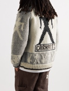 Carhartt WIP - Intarsia Wool Zip-Up Cardigan - Neutrals