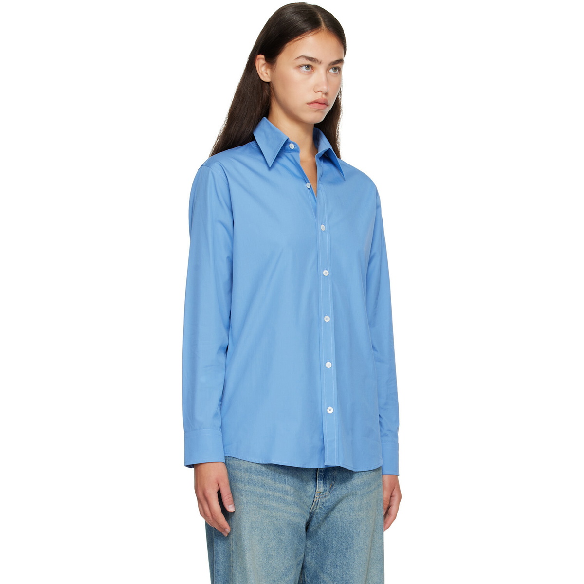 A.P.C. Blue Kayla Shirt