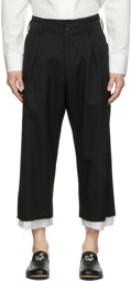 Sulvam Black Classic Trousers