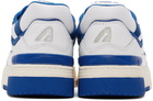 AUTRY White & Blue CLC Sneakers