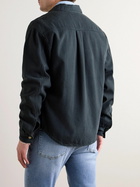 FRAME - Cotton Overshirt - Blue