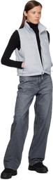 The North Face Gray Hydrenalite A-Line Down Vest