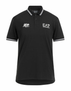 Ea7 Mens Polo shirt in Black