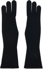 ISSEY MIYAKE Black Aye-Aye Gloves