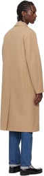 A.P.C. Beige Croisé Coat
