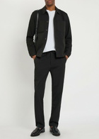 Les Deux Marseille Hybrid Woven Overshirt Black