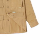 WTAPS Men's Jungle Brain Embroidered Jacket in Beige