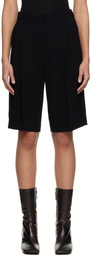 Filippa K Black Tailored Shorts