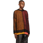 Loewe Multicolor Wool and Mohair Oversized Sweater