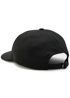 Vowels Logo-embroidered Cotton cap - Black - One Size