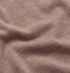 Kingsman - Cashmere Polo Shirt - Light brown