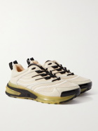 GIVENCHY - GIV 1 Leather and Mesh Sneakers - Neutrals