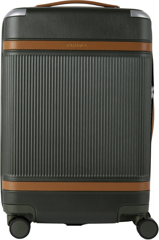 Photo: Paravel Green Aviator Carry-On More Suitcase