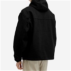NoProblemo Men's Hooded Work Jacket in Black