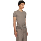Rick Owens Gray Tower Double S/S T-shirt