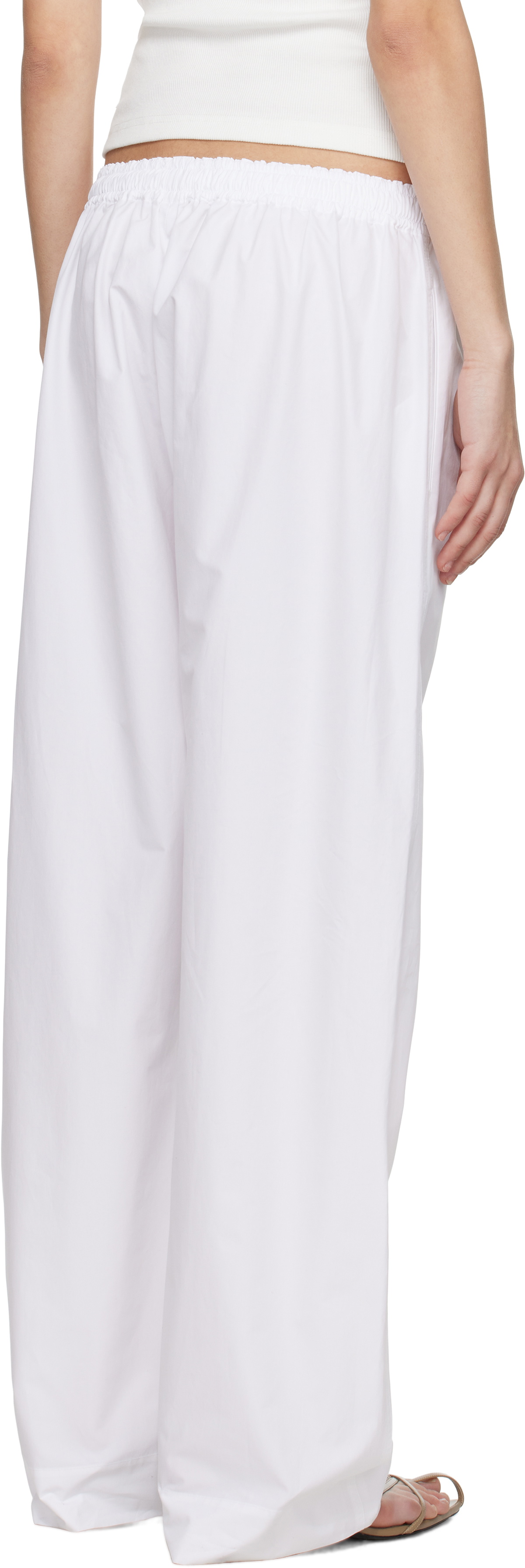 Carven White Pyjama Trousers