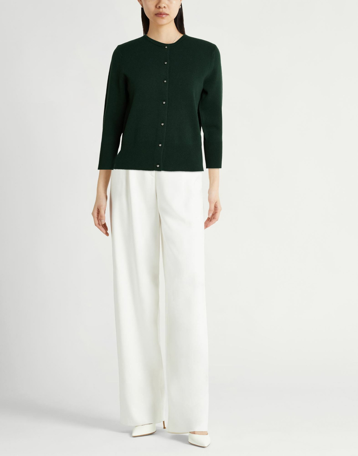 Vince. Womens Cardigan Dark in Green
