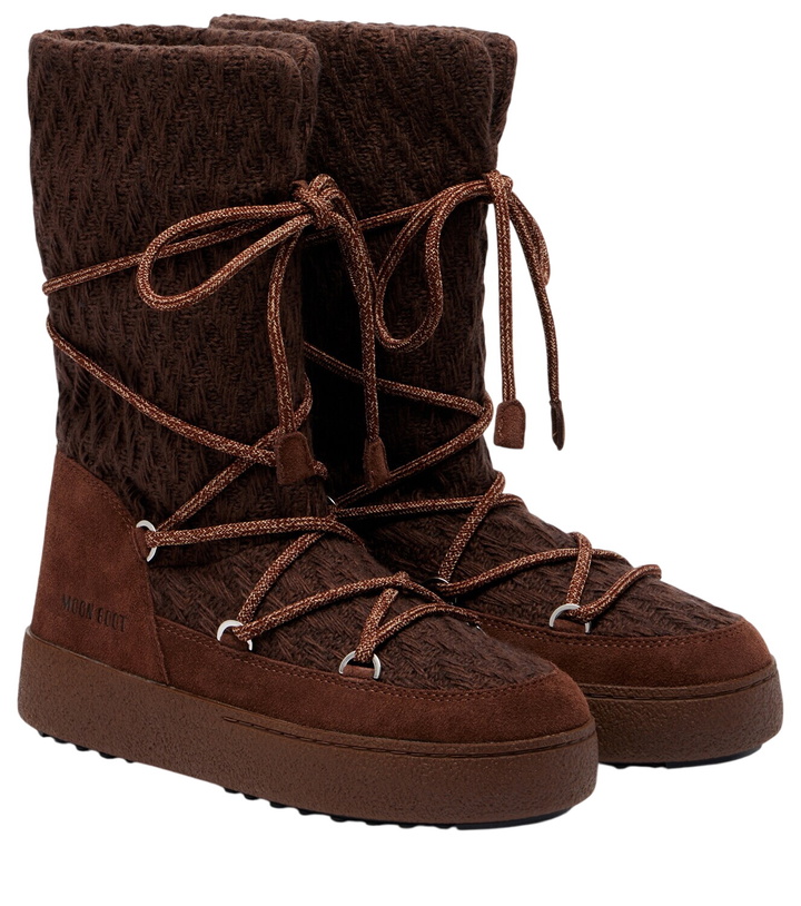 Photo: Moon Boot x Guest in Residence LTrack snow boots