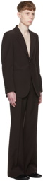 Maison Margiela Black Wool Suit