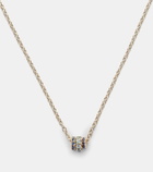 Spinelli Kilcollin Vesta 18kt gold necklace with sapphires and aquamarine