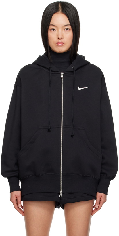 Photo: Nike Black Oversized Hoodie