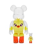 Medicom TOY STORY 4 Ducky Be@rbrick in Yellow 100%/400%