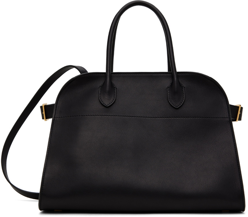 The Row Black Soft Margaux 12 Bag The Row