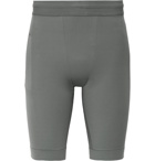 Nike Training - Yoga Infinalon Dri-Fit Shorts - Gray