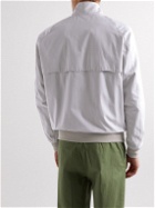 Baracuta - Slowboy Printed Cotton-Twill Bomber Jacket - Gray