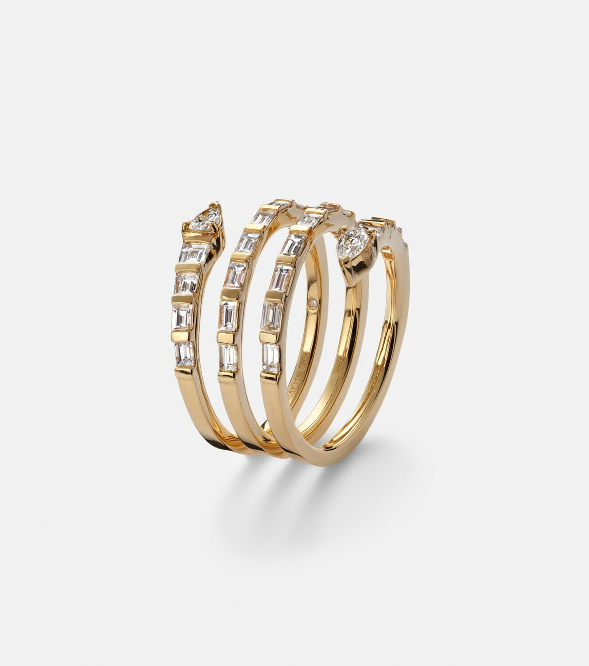 Shay Jewelry 18kt gold ring with diamonds