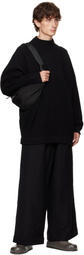 Jan-Jan Van Essche Black O-Project Sartuul Sheep Yarn Sweater