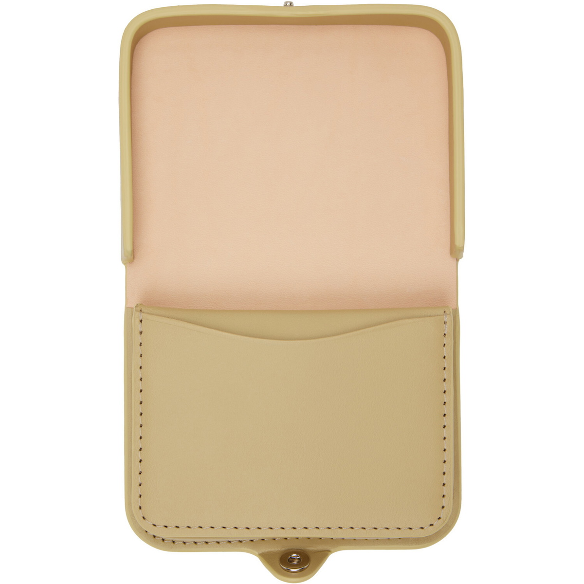 A.P.C. Beige Josh Coin Pouch