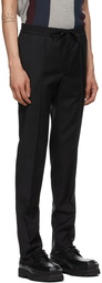 Brioni Black Wool Sydney Trousers