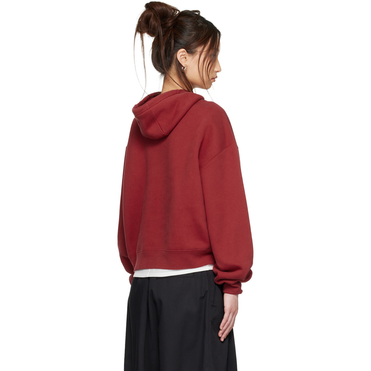 LU'U DAN BRUCE LEE x LỰU ĐẠN Red Heavy Weight Gym Hoodie