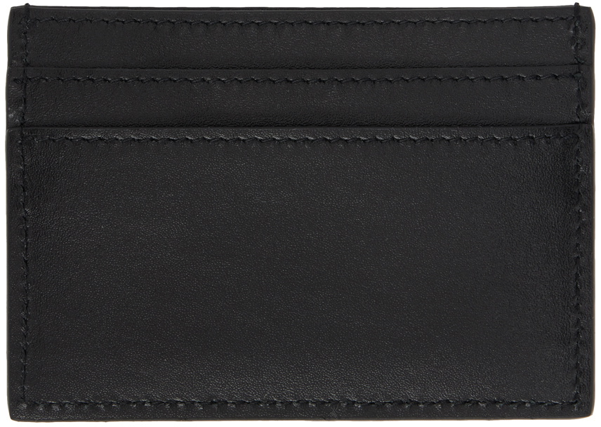 Versace Black Logo Card Holder
