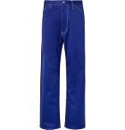 Junya Watanabe - Cotton-Blend Twill Trousers - Blue